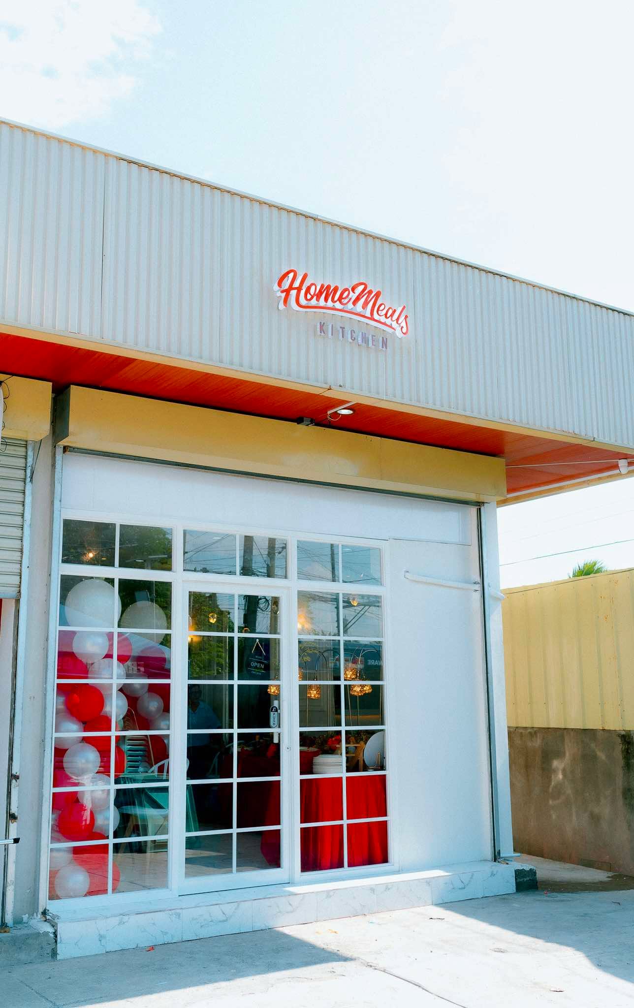 The new Home Meals Kitchen storefront on opening day